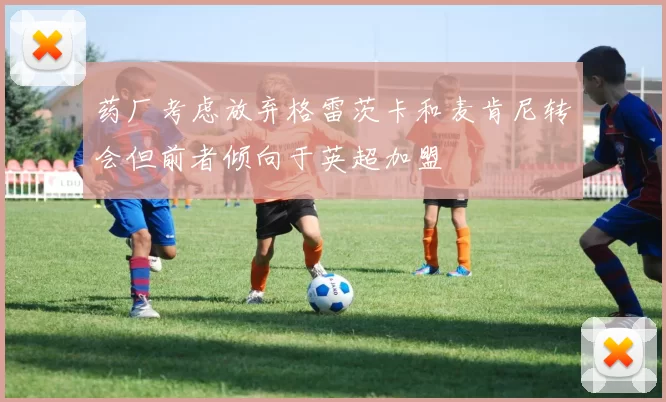 药厂考虑放弃格雷茨卡和麦肯尼转会但前者倾向于英超加盟