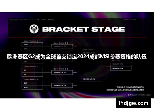 欧洲赛区G2成为全球首支锁定2024成都MSI参赛资格的队伍